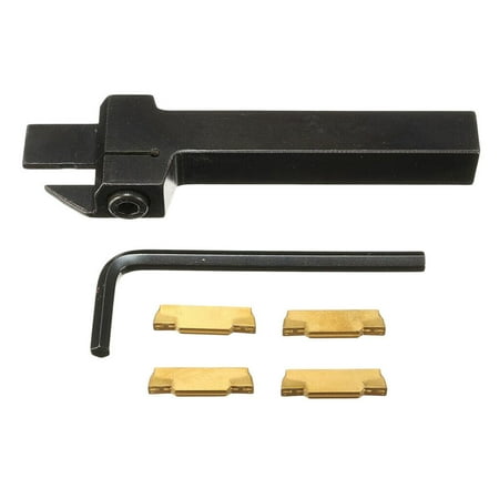 

4Pack MGMN300 Blade & MGEHR1212-3 Lathe Cut-Off Grooving Parting Tool Holder