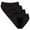Black, variant on 4 Pack Women's High Absorbency Period Mid-Rise Underwear Heavy Flow Leakproof Panties Menstrual Incontinence Briefs