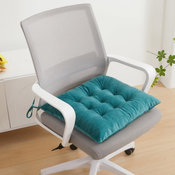 Pklyzj Indoor/Outdoor Chair Cushions Seat 11 Colors Optional Solid Color Sanded Thick Chair Cushion Soft Comfortable Warm Chair Cushion Summer Savings Clearance