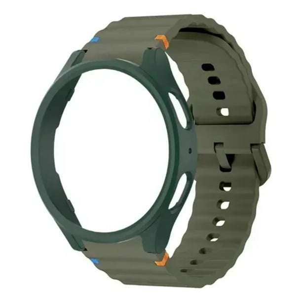Correa Sport TPU para Galaxy Watch 7/6/5, con Case de Vidrio Templado