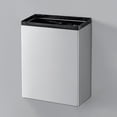 thumbnail image 7 of Global Industrial Stainless Steel Wall Mount Trash Can 6-2/5 Gallon, 7 of 7