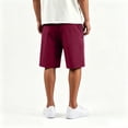 thumbnail image 4 of Lumtrix Men’s Athletic Running Shorts Lightweight Workout Gym Shorts with Zipper Pockets for Basketball Hiking Wine M, 4 of 6