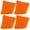 Orange, variant on WRISTBIQUE Silicone Ladder Leg Covers 4-Pack Non- Rubber Bumpers for Ladder Feet