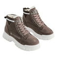 thumbnail image 1 of Botas altas para mujer Botas de nieve con forro de piel acogedoras Botas de senderismo impermeables para el invierno Ndcxsfigh Tenis De Mujer Tenis De Hombre, 1 of 9