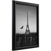 Craig Frames Bullnose, 8.5x11 inch Picture Frame, Contemporary Black