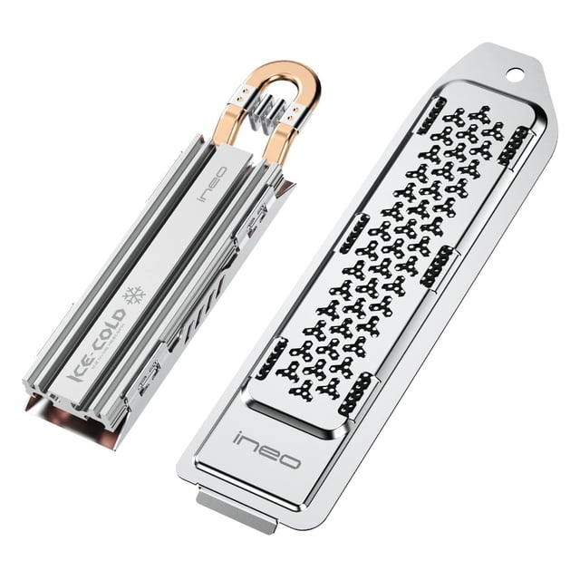 Disipador de calor para SSD M.2 NVMe (2280) | Kit de enfriador de disipador térmico para PS®5 | 1x cubierta de disipación de calor y 2x almohadillas térmicas Rojo Verde Cocina, Decoración y Otros