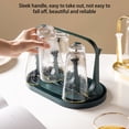 thumbnail image 2 of Cup Drying Rack with Drain Tray Cup Drain Bracket Mug Organizer Holder Multifunctional Cup Drying Hanger for Home Kitchen Cup Bottle, 2 of 10