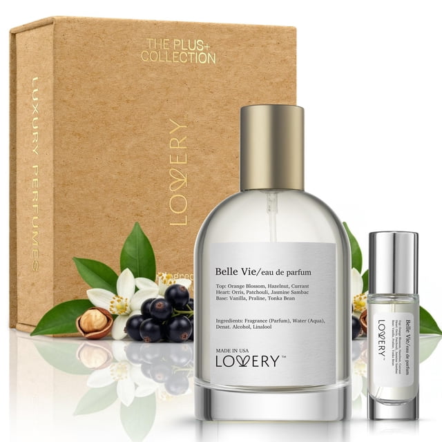 Perfume LOVERY Bella Vie Eau De Parfum para mujer, 100 ml + 10 ml