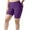 Purple, variant on biudgviw Biker Shorts for Women High Waisted Plus Size Athletic Shorts Summer Comfy Workout Yoga Shorts