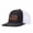 Black and white net, variant on Flagfish skin-patterned mesh baseball cap with breathable adjustable visors, unisex essential travel accessory for fishing enthusiasts