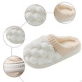 thumbnail image 4 of Yindaity Bed Room Slippers for Women Womens Fuzzy Slippers Ladies Arch Support Memory Foam Slippers Warm Comfy Slip On Indoor House Shoes(White,9.9), 4 of 9