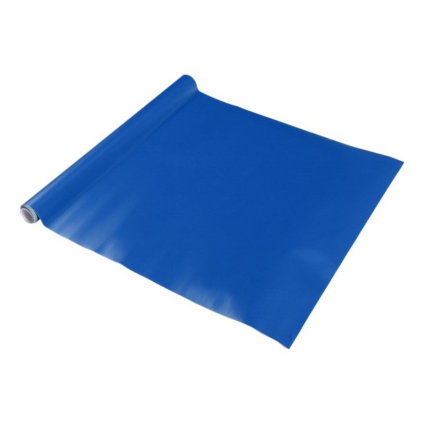 Unique Bargains 1 Pc Película de Envoltura de Automóvil Cubierta de Vinilo Universal Protectora Exterior Interior Azul Mate 40x152cm/1.3ft x 5ft