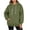 Green, variant on Vrorvz Womens Hooded Sweatshirt Drawstring Long Sleeve Sweatshirts Casual Loose Soft Lounge Top with Pockets