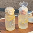 thumbnail image 6 of Water Bottle, Leakproof BPA & Toxic Free, Water Bottle With Straw, Water Bottles, Ensure You Drink Enough Water for Fitness Gym Outdoor - Pink, 6 of 10