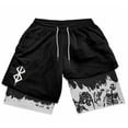 thumbnail image 1 of New Dragon Ball Series Shorts 3D Digital Printing Adult Double Layer Beach Pants TWM1321-4, 1 of 2