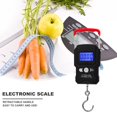 thumbnail image 2 of Mini báscula electrónica portátil de 50 kg con peso para equipaje de viaje con gancho Tmvgtek pescar, 2 of 9