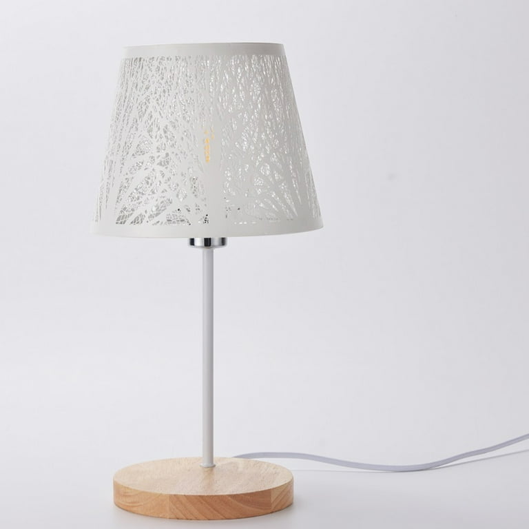Metal Lamp Shade Hollow out Tree Shadow Light Shade Simplicity Lamp Shades For Table Lamps
