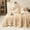 Beige, variant on Infidev Milk Velvet Lambswool Double Layer Blanket Fleece Blanket Autumning And Winter Warm Multifunctional Leisure Double Bed Covering Blanket Holiday Products