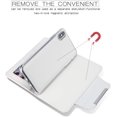 thumbnail image 2 of iphone 7plus/8plus plus Étui Portefeuille en Cuir Grand Boucle Séparable Étui Blanc, 2 of 7