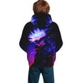 thumbnail image 6 of Jujutsu Kaisen Satoru Gojo Kids' Hoodie 3d Print Sweatshirt Soft Pullover Hooded With Big Pockets For Boys Or Girls Small, 6 of 7