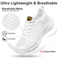 thumbnail image 6 of Ecetana Women's Walking Shoes Lightweight Sneakers Breathable Mesh Running Shoes, 6 of 9