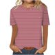 thumbnail image 2 of mfyjkho Tops Para Salir, Camiseta Informal Estampada De Moda Para Mujer, Cuello Redondo Y Manga Corta Tops Para Salir Xxl, 2 of 4
