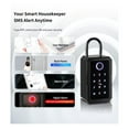 TTLOCK/Tuya Fingerprint Smart Key Lock Box Safes IP65 Waterproof