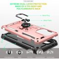 thumbnail image 3 of for Samsung A53 5G Case, Galaxy A53 5G Case with HD Screen Protector, [Military-Grade] Magnetic Ring Holder Kickstand Shockproof Protective Phone Case for Samsung Galaxy A53 5G, Rose Gold, 3 of 14