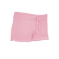 thumbnail image 1 of Kavio Ladies Raw Edge Short Junior Style JFP0321 - Baby Pink - Medium, 1 of 1
