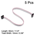 thumbnail image 2 of Unique Bargains IDC 10 Pins Connector Flat Ribbon Cable Female Connector 30cm 2mm Pitch,5pcs, 2 of 5