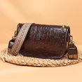 thumbnail image 5 of Bolso bandolera de piel sintética de alta calidad para mujer, bolso de mano vintage de piel encerada con aceite, bolso de mensajero pequeño para mujer 2023, 5 of 5