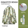thumbnail image 5 of Sleek Paisley Backpack - Unique Paisley Gift for Commuters, Stylish Laptop Bag, Multiple Pockets for Organization, 5 of 6
