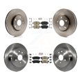 thumbnail image 1 of Transit Auto Front Rear Ceramic Pads and Disc Brake Rotors Kit (6Pc) for Car 2014 Lexus IS250 C F Sport K8A-104887, 1 of 11