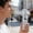 White, variant on Ohmyroo Transparent Mecha Handheld Fan with Semiconductor Chilling Chip 199 speeds USB Rechargeable for travel