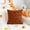 Brown, variant on Fall Throw Pillow Covers 18 x 18 of 2 Pumpkin Pattern Halloween Pillow Covers Soft Plush Faux Wool Couch Pillow Covers for Home