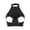 Black, variant on Womens Top Leather Bra Bustier Corset Lingerie Set Solid Color Seductive Open Cup Bra Exotic Wear For Special Occasions
