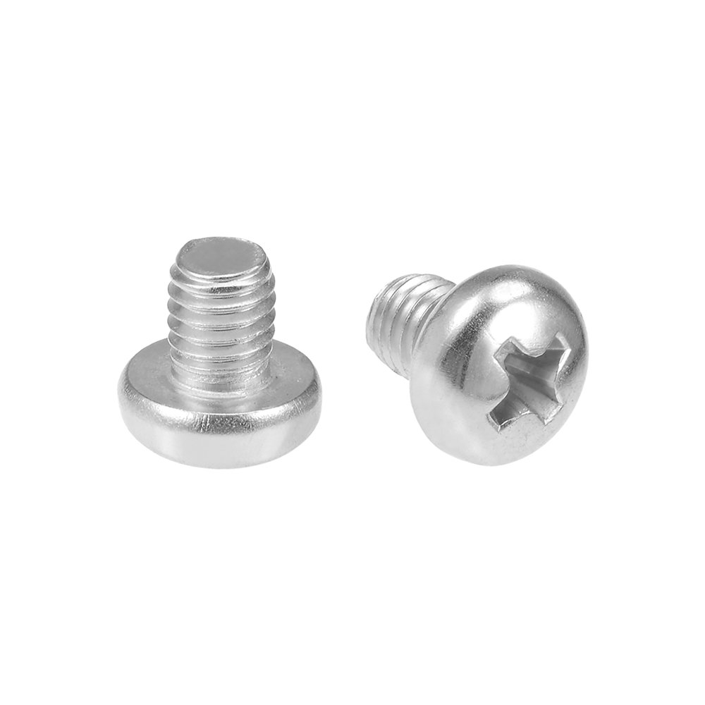 M5x6mm Machine Screws Phillips Cross Pan Head Screw Fasteners Bolts ...