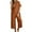 Khaki, variant on Casual Jumpsuits for Women Summer Short Sleeve Button Down Pockets Jumpsuit Rompers Overalls