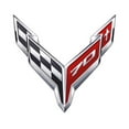 thumbnail image 6 of Corvette C8 70th Anniversary Crossed Flags Emblem Steel Sign, 6 of 7