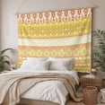 thumbnail image 3 of Yellow Khaki Boho Tapestry for Bedroom Wall Hanging Tapestry, Vintage Ethnic Tribe Abstract Art Ceiling Backdrop Tapestries Poster Blanket Wall Decor for Teens Room Living Room Dorm 39" x 59", 3 of 8