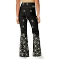thumbnail image 3 of DISNIMO Christmas Snow Girls Bell Bottom Pants Fall Flare Bootcut Leggings 11-12 Flare Leggings with Pockets for Girls Flare Leggings Bell Bottoms Kids High Waist Bell Bottoms, 3 of 7