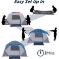 thumbnail image 2 of Camping Tent 6 Person 4 Person, Family Tent for Camping, Easy Set up Camping Tent for Hiking Backpacking Traveling Outdoor, 2 of 7