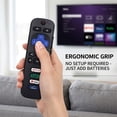 thumbnail image 6 of 2-Pack Replacement Remote Control for Roku TV (Not for Roku Stick or Box)–4-Button Simple Remote, No Pairing Needed, 6 of 6