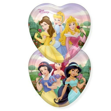 Disney Christmas Plate - Disney Princess 'Vintage Fairy-Tale Friends' Large Paper Plates (8ct)