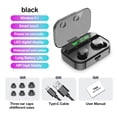 thumbnail image 3 of Sidaley Auriculares In Ear True Wireless Auriculares LED compatibles con Bluetooth Control táctil Cables de audio/vídeo, 3 of 6