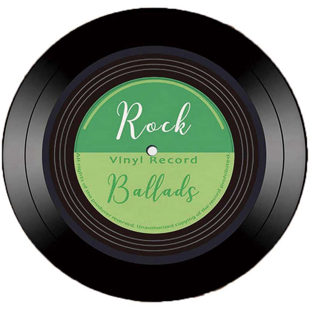 Large Fashion Round Vinyl Record Pattren Household Doormat Sofa