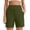Army Green, variant on Athletic Shorts for Women Summer High Waisted Casual Stretchy Workout Yoga Shorts with Pockets