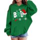 thumbnail image 1 of Sudadera con capucha para niñas y niños, sudadera de manga larga con cuello redondo y estampado de moda, jersey con bolsillo, sudadera de poliéster para niñas, 1 of 8