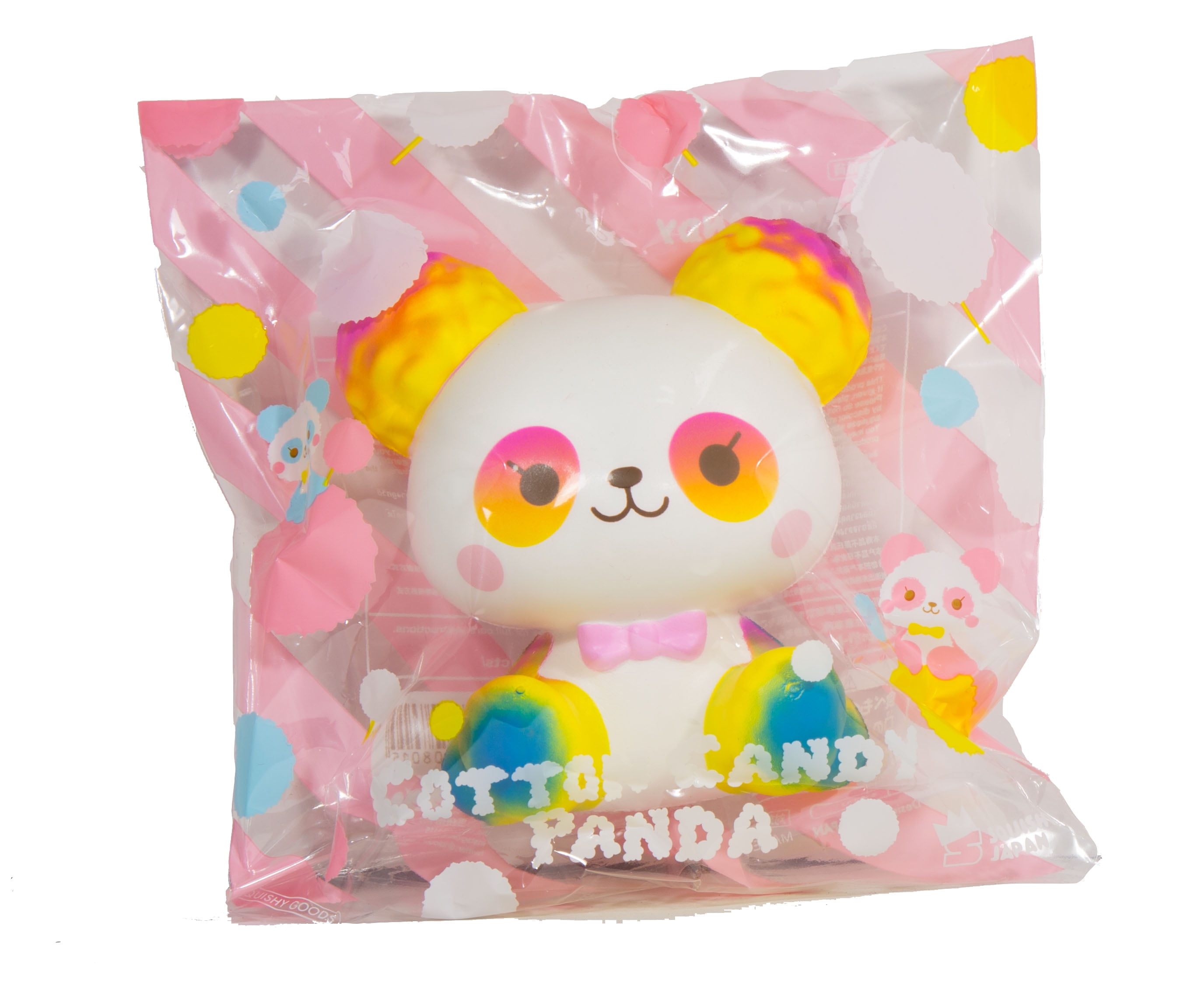 cotton candy panda squishy