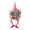 C, variant on Binwennn Floral for Front Door Christmas Wreath For Front Door With Lights Clown Wreath Christmas Mesh Door Wreaths Christmas Wreath Hat Legs Christmas Front Door Outside Wreath Features: